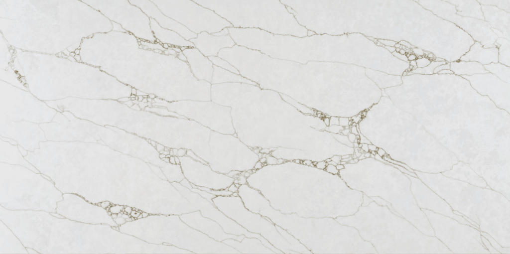 Maia Gold Artemistone quartz worktop – full slab image